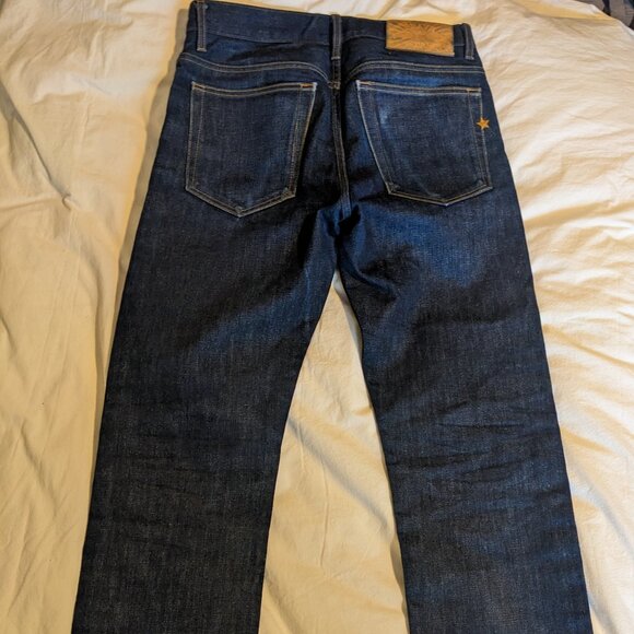 Men's Brave Star Jeans, Dark Wash, True Straight, Size 31 - Picture 10 of 13